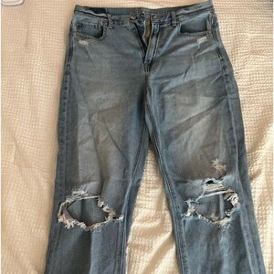 American eagle mom jeans